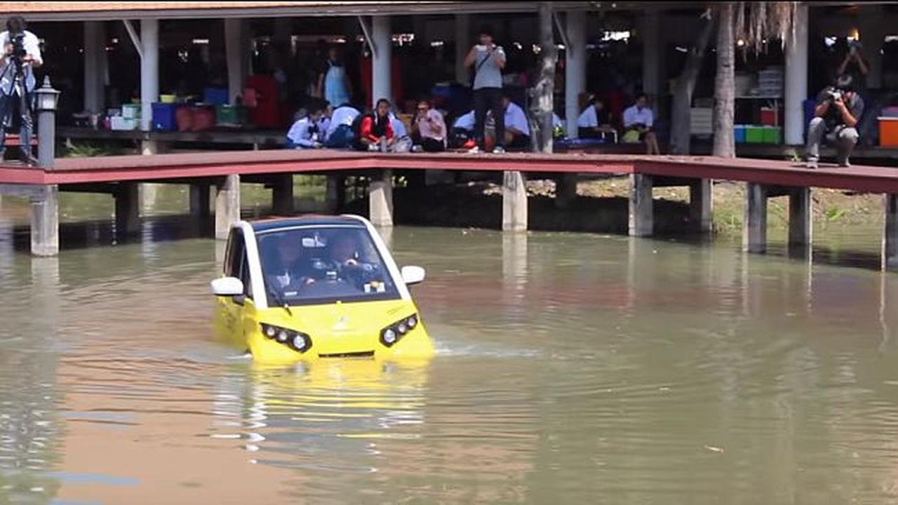 Mobil Listrik Yang Dapat Menerjang Banjir