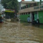 Daerah Pancoran Mas Banjir Meski Tak Hujan