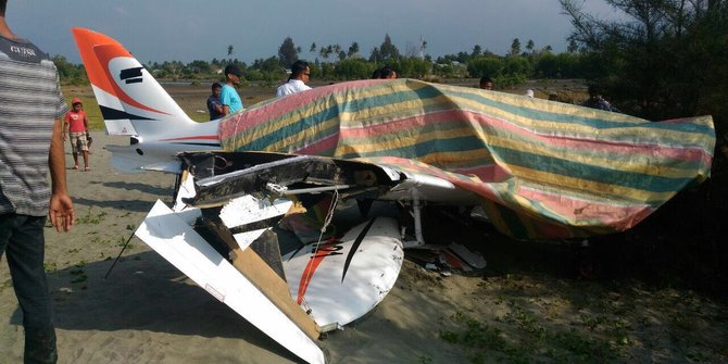 Pesawat Gubernur Aceh Kecelakaan Tidak Ada Korban Jiwa