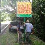 Taman Nasional Bali Barat Beri Rambu Rawan Rusa Melintas