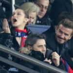 David Beckham Nobar Liga Champions Dengan Bella Hadid