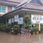 Kantor Kecamatan Jatiasih Terendam Banjir