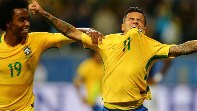 Pelatih Timnas Brasil Puji Kelengkapan Paket Philippe Coutinho