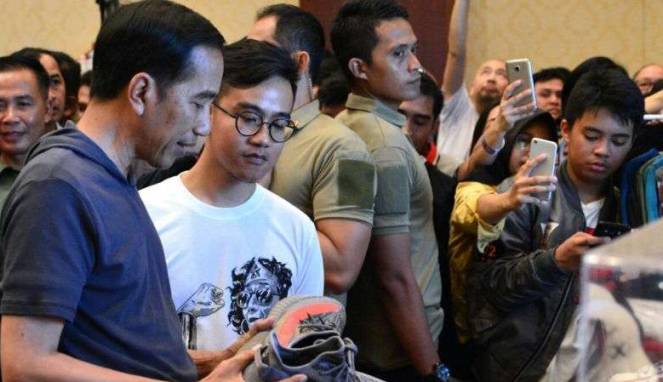 Presiden Joko Widodo Mendatangi Acara Sneakers Day Di Jakarta