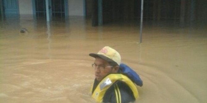 Ribuan Rumah Di Samarinda Terendam Banjir