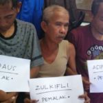 Tiga Orang Pria Diamankan Setelah Palak Kapolsek
