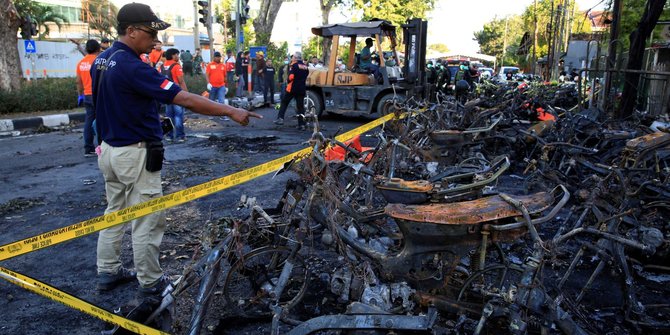 Belum Ada Keluarga Mengambil Jenazah Pelaku Bom Surabaya