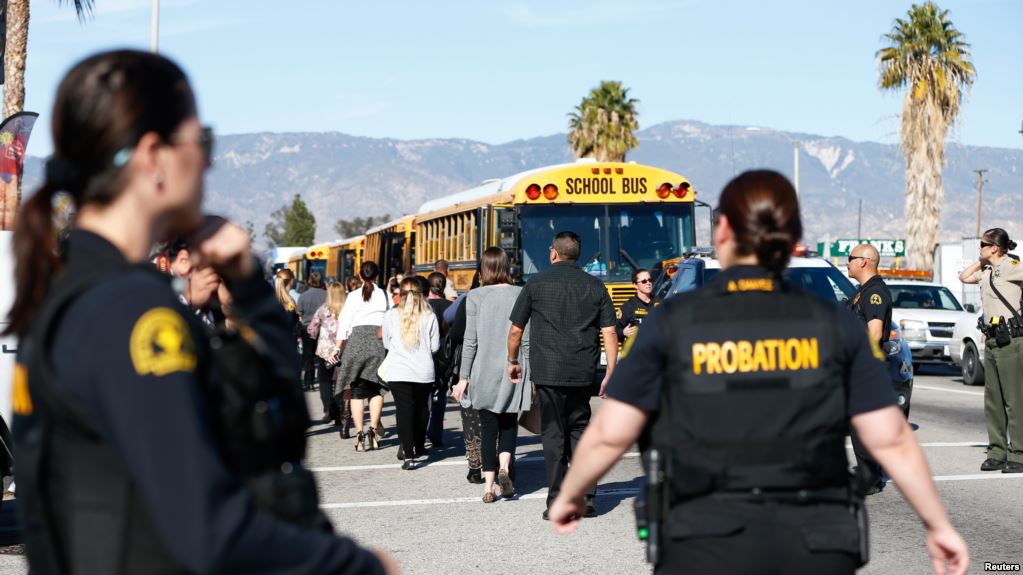 Bocah lelaki ditangkap setelah menembak siswa SMA California