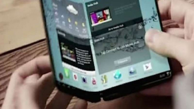 Dikabarkan Smartphone Lipat Samsung Akan Meluncur Pada Acara MWC 2019