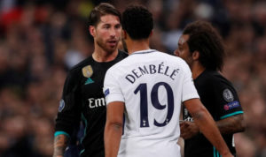 Sergio Ramos Melempem Berhadapan Dengan Gelandang Tottenham Hotspur Ini