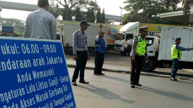 Ganjil Genap Tidak Diberlakukan Sementara