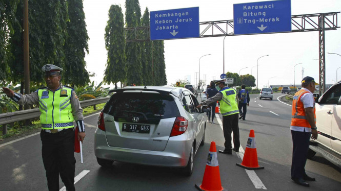 Ganjil Genap di Tol Tangerang Belum Digunakan Lagi