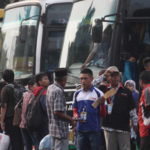 Kemenhub Melepaskan Ratusan Bus Mudik Gratis di Monas