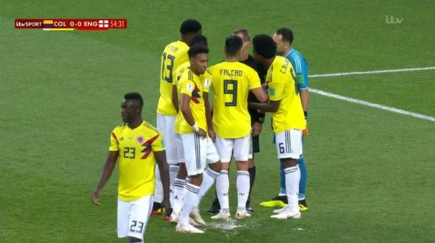 Pemain Kolombia Sempat Gunakan Trik Kotor Untuk Gagalkan Penalti Inggris
