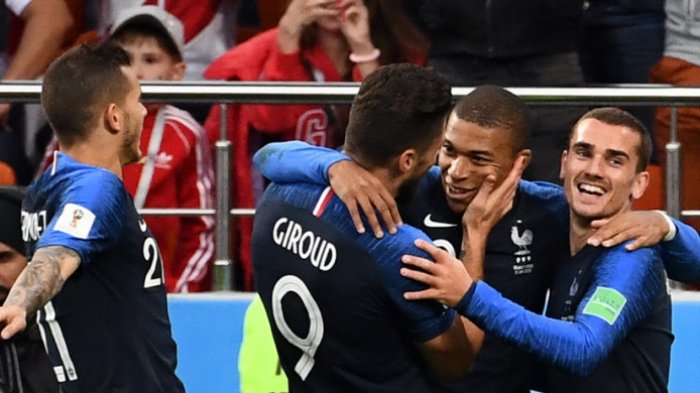 Hasil Pertandingan Prancis 1 - 0 Belgia Piala Dunia 2018
