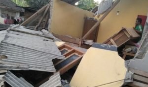 Sejumlah Bangunan Di NTB Rusak Akibat Gempa