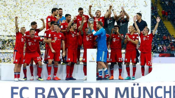 Bayern Munchen Juarai Piala Super Jerman Usai Permalukan Eintracht Frankfurt