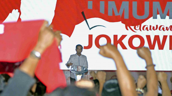 Jokowi Membantah Iso Relawannya Diminta untuk Berkelahi