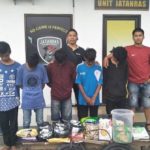 Polisi Berhasil Menangkap Segerombolan Pencuri Di Tanjung Redeb