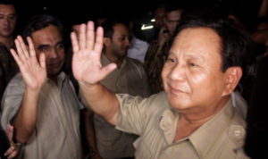 Prabowo Senang Mendapat Dukungan dari Tommy