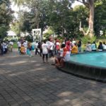 Relawan Pendukung Jokowi Berkumpul Di Menteng