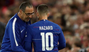 Hazard Ungkapkan Alasannya Sebut Sarri Pelatih Terbaik