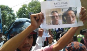 Mahasiswa Tuntut Polisi Menangkap Ratna Sarumpaet