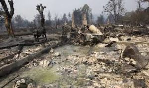 Kebakaran California Mengakibatkan Kota Harus Dibangun Ulang