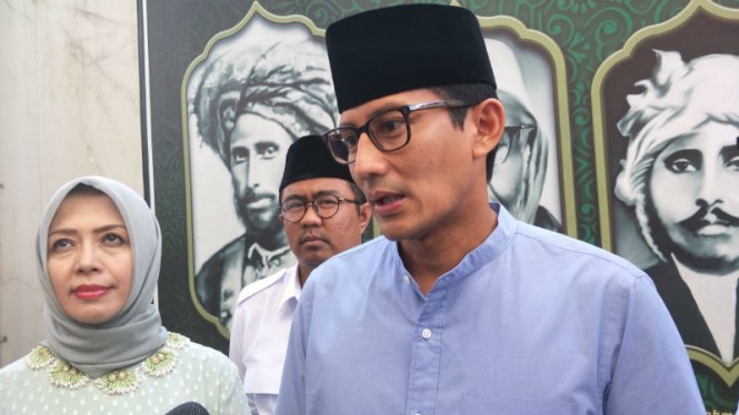 Sandi Sebut Prabowo Sangat Hormati Megawati