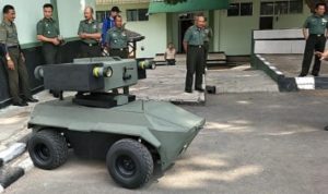 TNI Pamerkan Alat Untuk Menggantikan Manusia Saat Perang