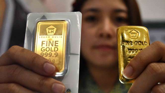 Emas Antam Menurun Sebabkan Banyak Variasi Produk Global