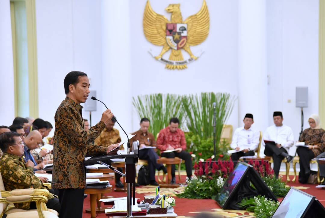 Jokowi Imbau Jangan Sampai Ideologi Impor Geser Pancasila