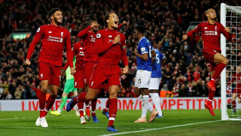 Liverpool Vs Everton Origi Berhasil Mencetak Angka Di Akhir Pertandingan