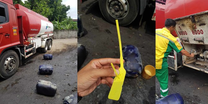 Polisi Amankan Dua Pelaku Penggelapan Bahan Bakar Minyak Di Bali