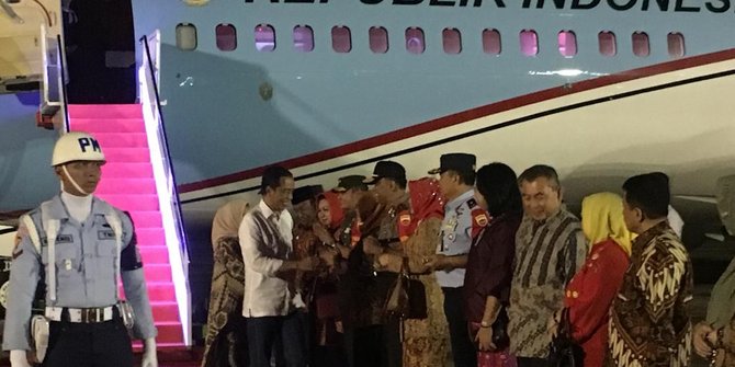 Setelah Kunjungan Dari Aceh Jokowi Berangkat Ke Riau