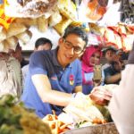 Sandiaga Uno Berkunjung Pasar Larangan di Sidoarjo
