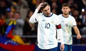 Kembalinya Messi Tidak Membuat Argentina Bisa Kalahkan Venezuela