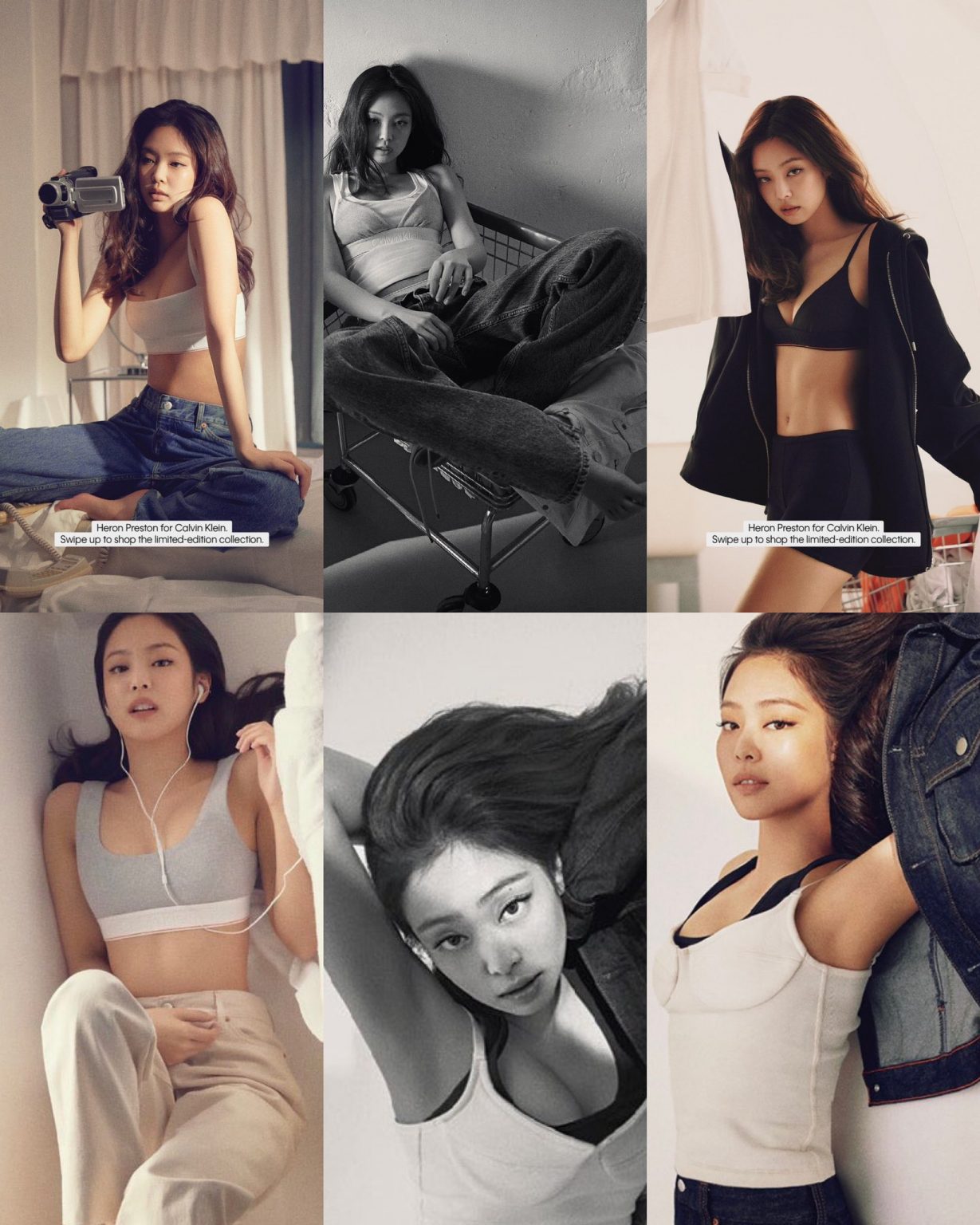 Seksi Jennie Blackpink Pemotretan Hanya Pakai Bra Calvin Klein Bulatin